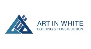 ART IN WHITE logo, client of SAT Law Firm